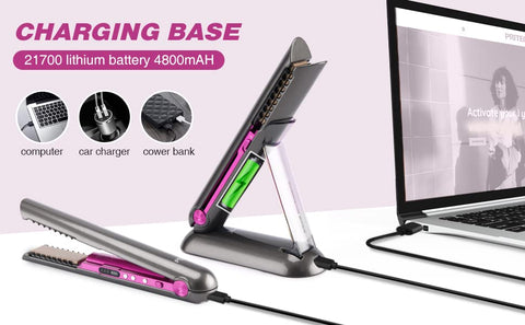 Rechargeable Straightening Iron