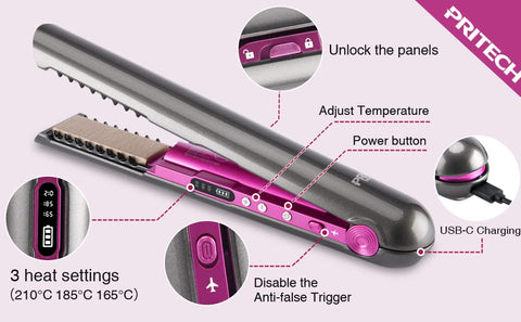 Rechargeable Straightening Iron