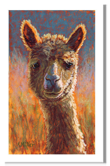 alpaca painting