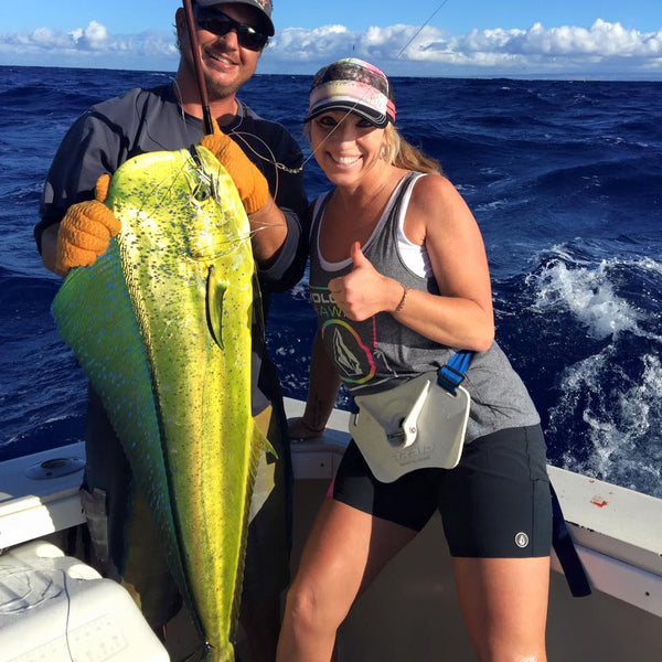 Mahi, Start Me up, Maui fishing