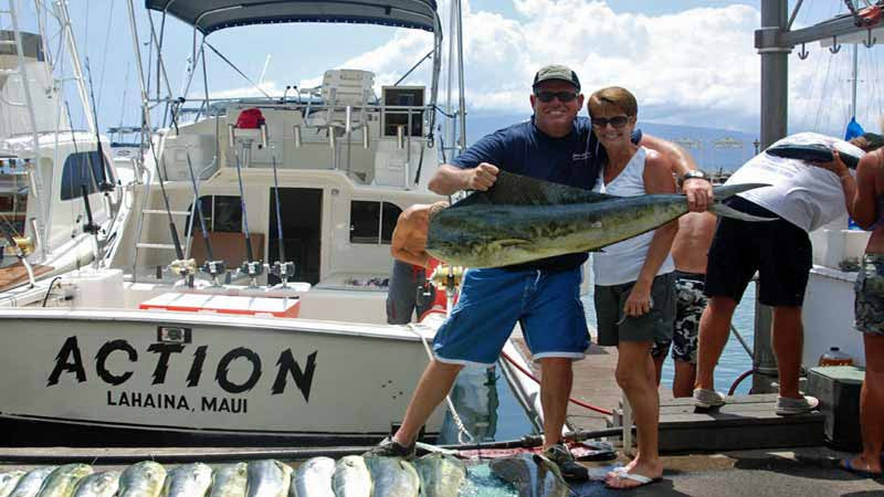 striker zone fishing in maui with captain jay