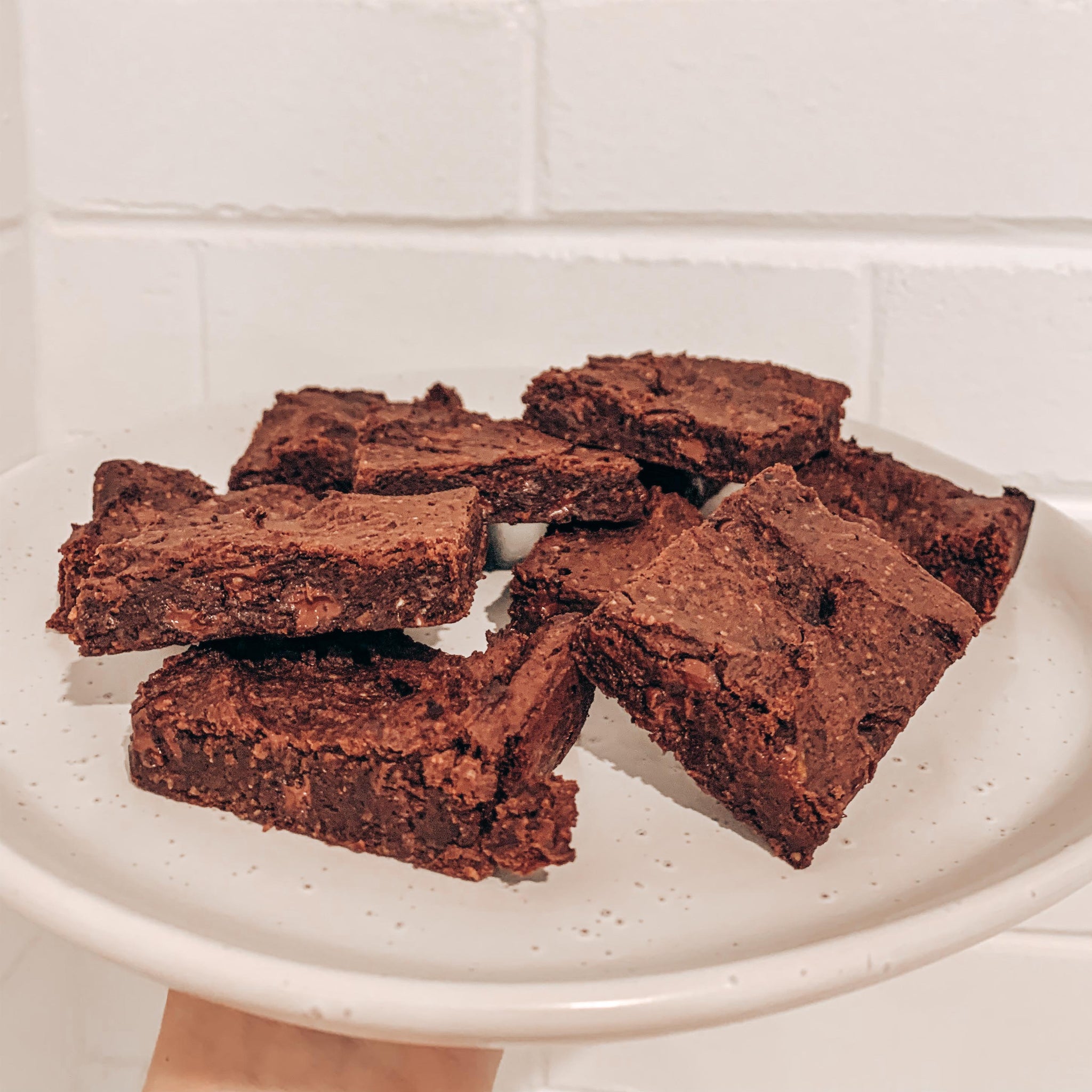 Flourless Vegan Black Bean Brownies