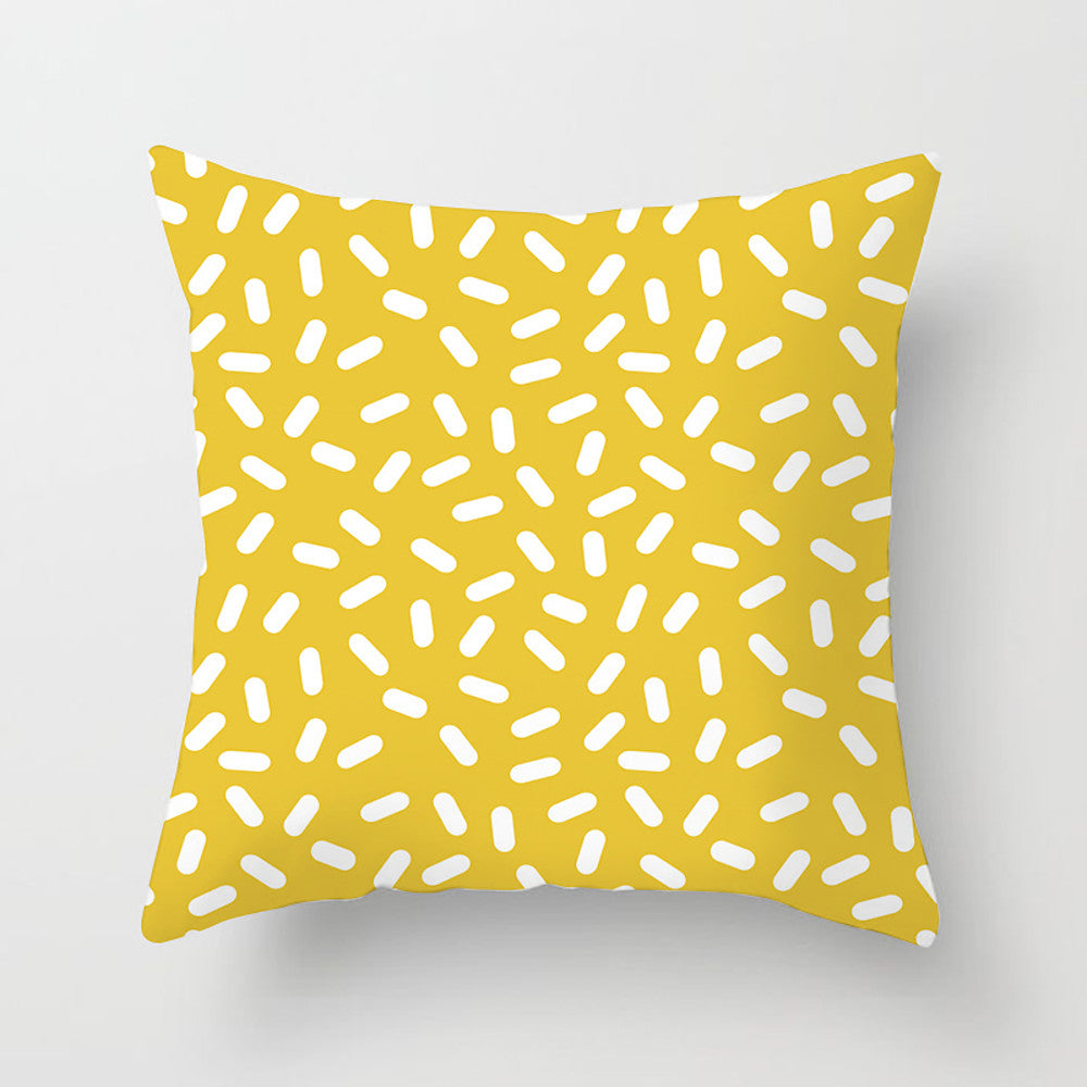 Graphic Throw Pillow Cover