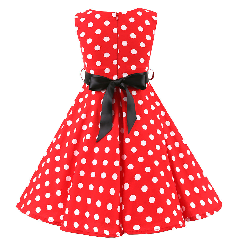 Vintage Cute Polka Dot Dress Kids & Babies 31.99 Free Shipping