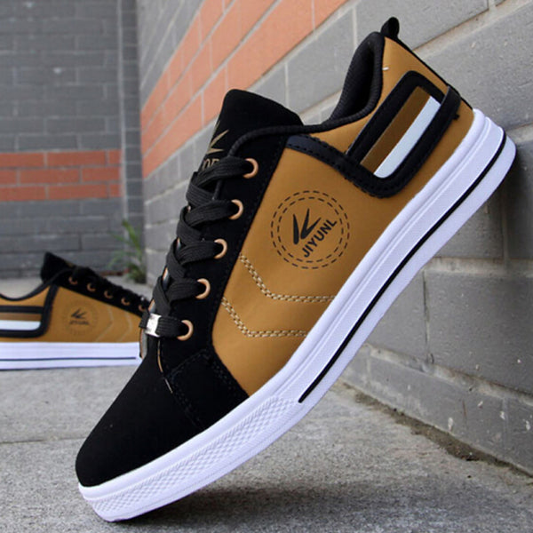 Vulcanized Casual Leatherette Shoes mens_shoes 37.99 Free Shipping