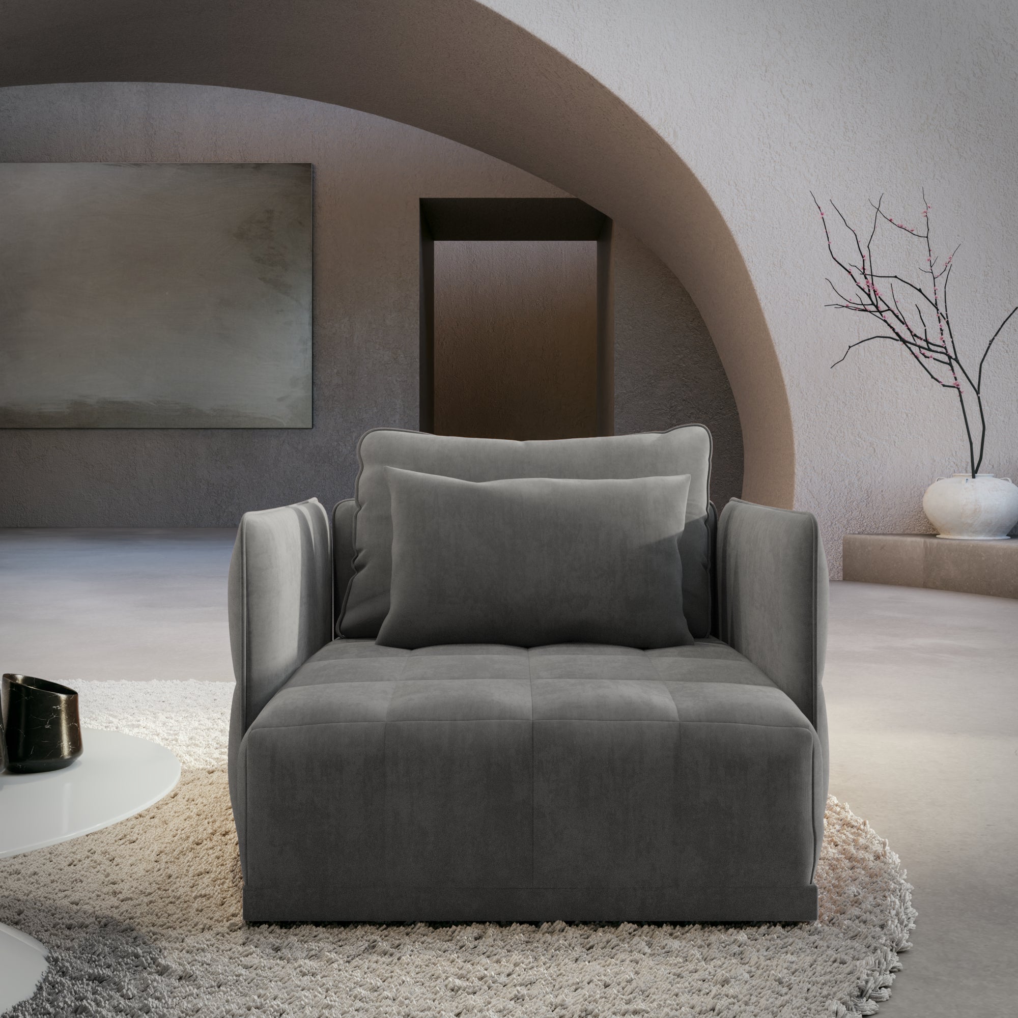 1 Seater Sofa AMALFI – iconX STUDIOS - Switzerland