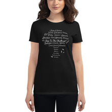 Load image into Gallery viewer, Classical Conversations Tree Women&#39;s t-shirt - Clove And Lime Design Shoppe