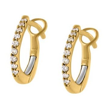 Boucles D’oreilles 14 Kt Van&Co CE351