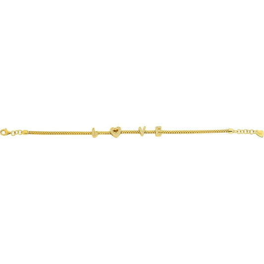 Bracelet 14 Kt Roger Roy B14-BLK59Y