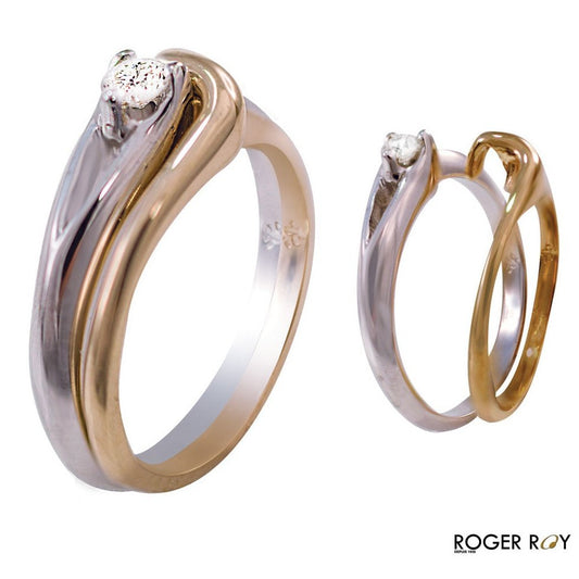 Bague 10 Kt Roger Roy R1578SW