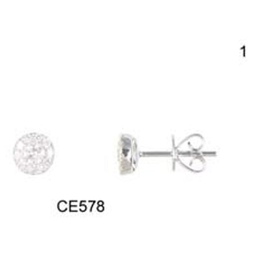 Boucles D’oreilles 14 Kt Van&Co CE578W