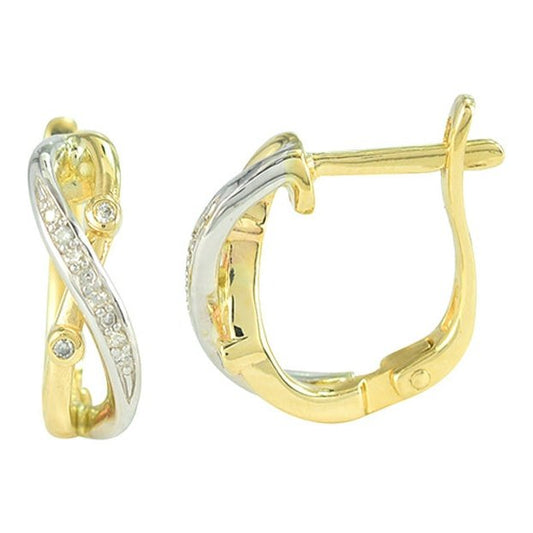 Boucles D’oreilles 10 Kt Roger Roy E05-94591-2T