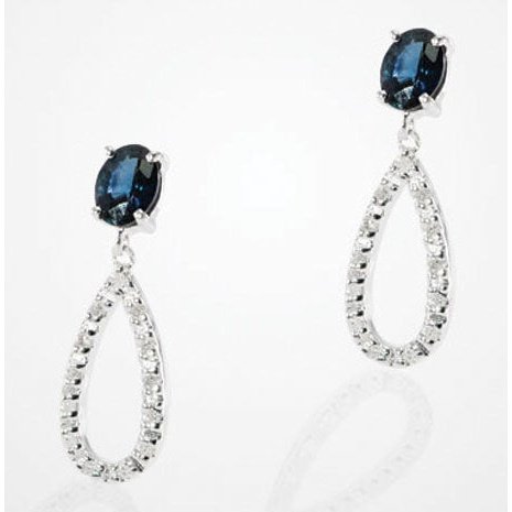 Boucles D’oreilles 10 Kt Roger Roy EB1807BSDW