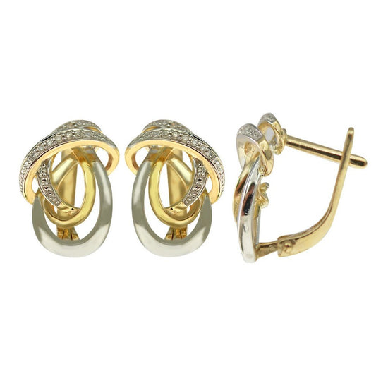 Boucles D’oreilles 14 Kt Roger Roy E05-97200-YW