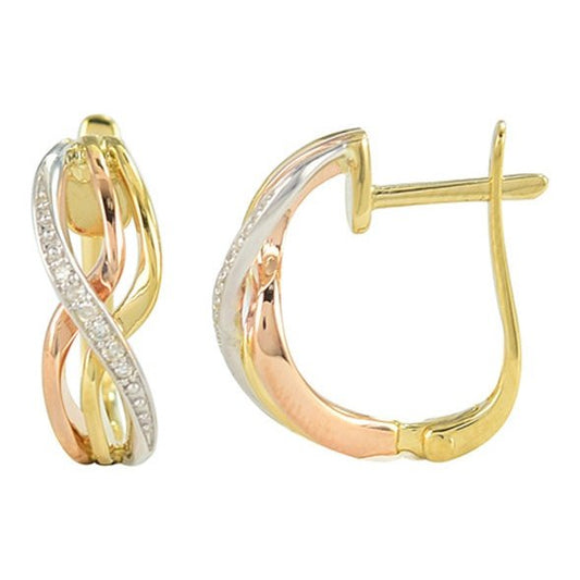 Boucles D’oreilles 10 Kt Roger Roy E05-127023-3T