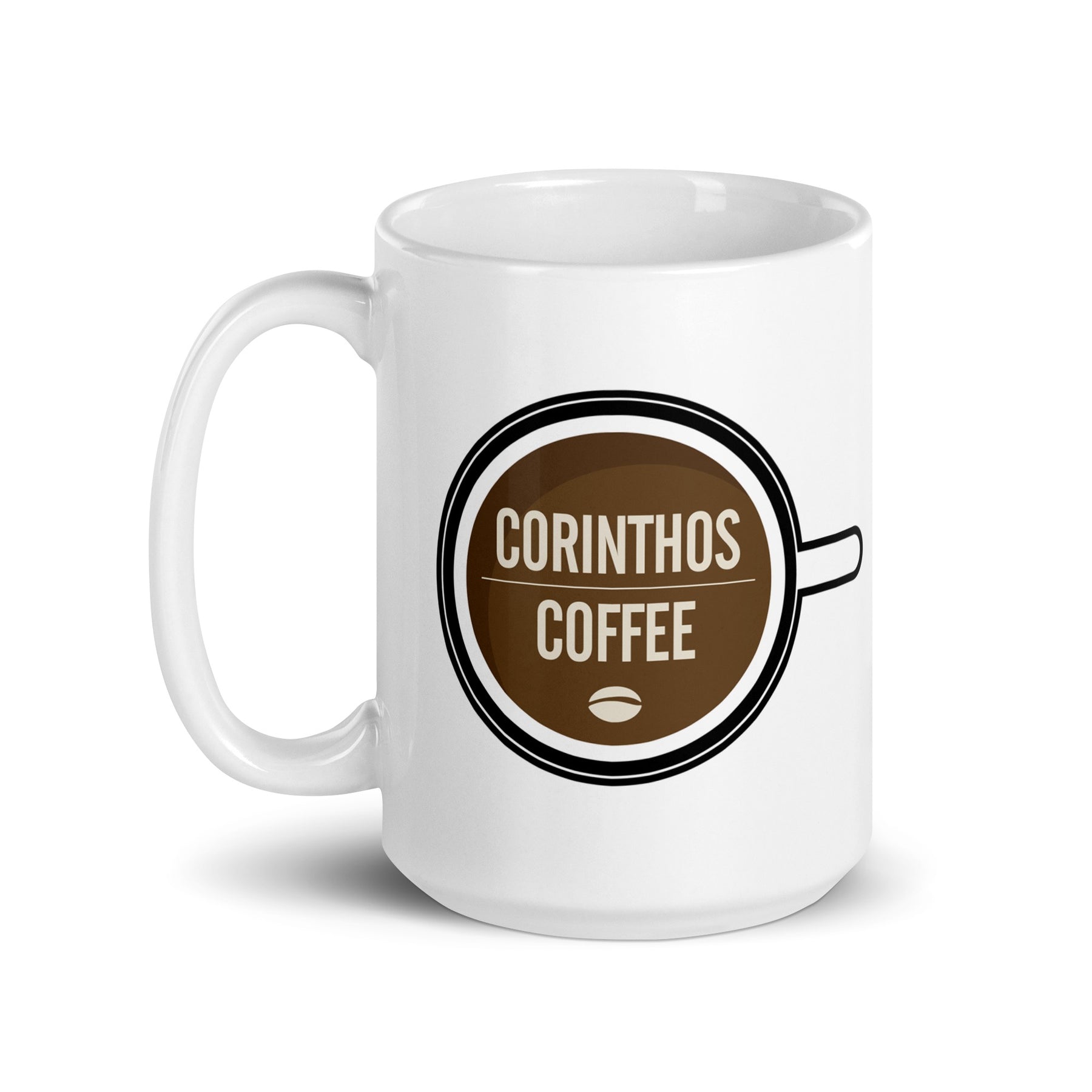 White Logos Coffee Mug for Sale by HowardRoy