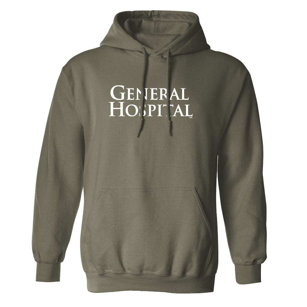 General Hospital GH Logo Fleece Zip-Up Hooded Sweatshirt | ABC Shop