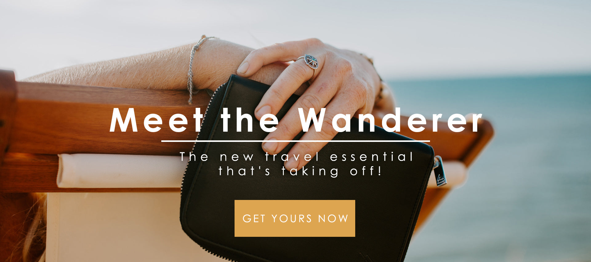 Meet the Wanderer - jewelry travel case