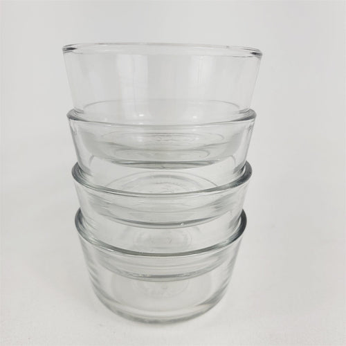 Fire King Clear Glass 1 Cup 8 OZ Measuring Cup 496 Red Letter 