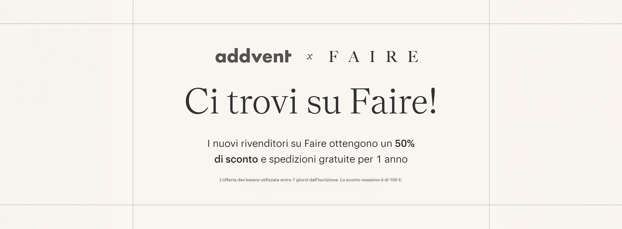 Faire Addvent Italy