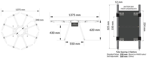 Aurelia A6 Standard - Technical Drawing