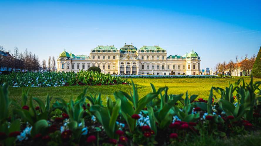 Austria Vienna Belvedere Summertime