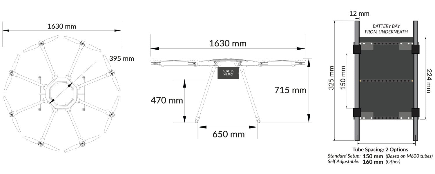 X8 Pro - Technical Drawing 25k Battery - M600 Spacing - White Bg.jpg__PID:63e96647-e9e9-479c-9b1a-94bfd609bd5f