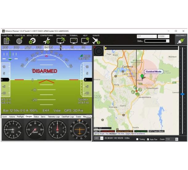 Skywalker X8 Long Range Pixhawk Drone Mission Planner Software