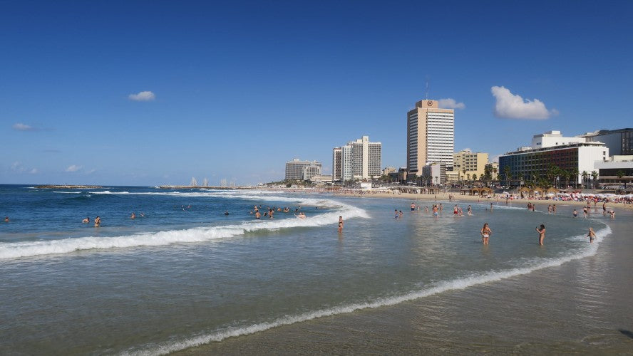 Tel Aviv beach Israel