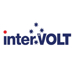 Intervolt Australia Logo Blue with stars