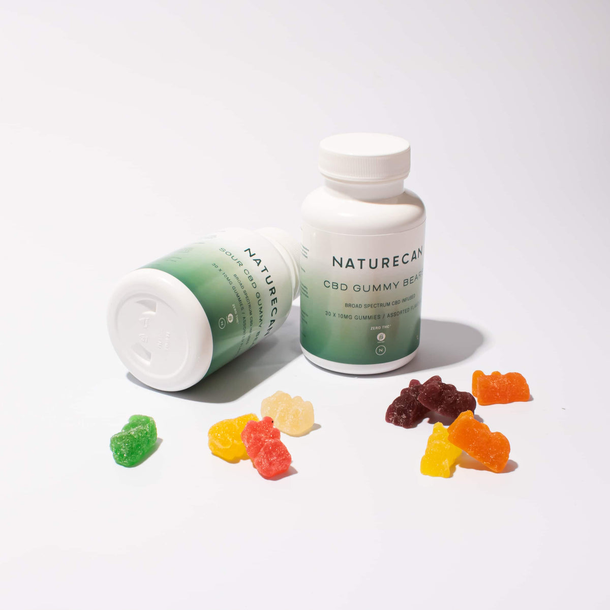 Saure und normale CBD Fruchtgummis