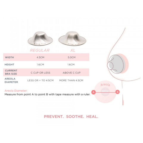 Silverette Sizing Chart