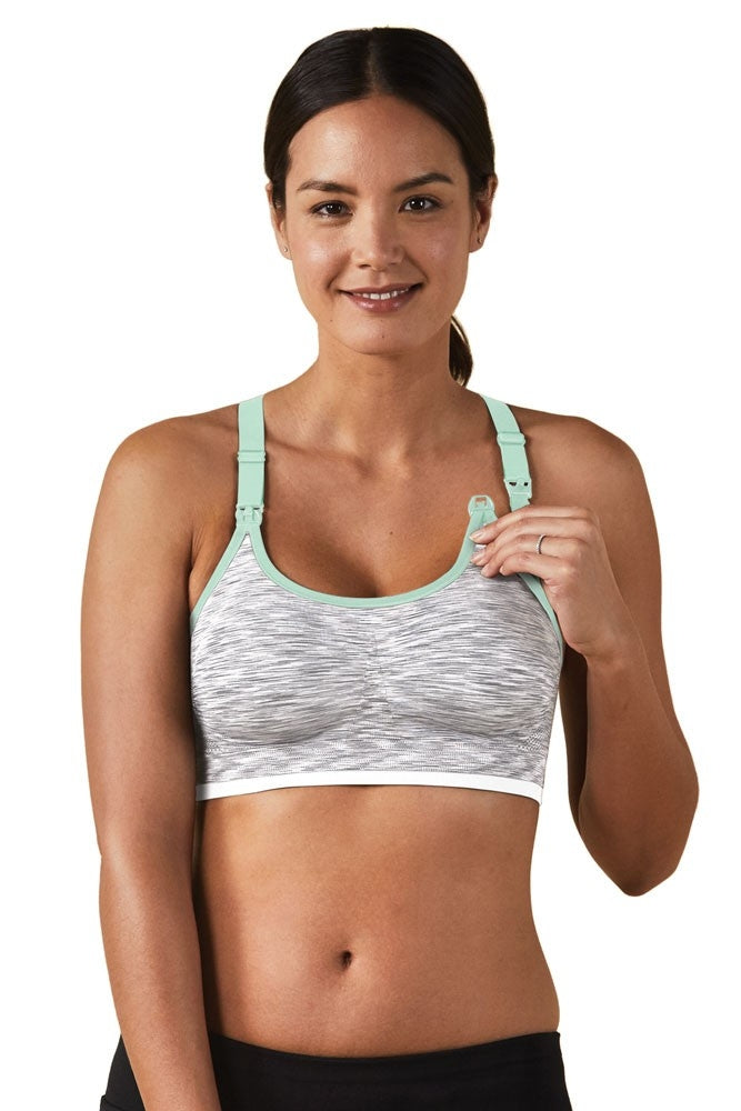 Coobie Padded Seamless V-Neck Bra with Lace (2 Colours) – Allemom