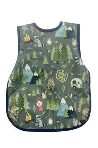 Bapron Infant to Toddler Bib Apron - Camping Bears - Sold Out
