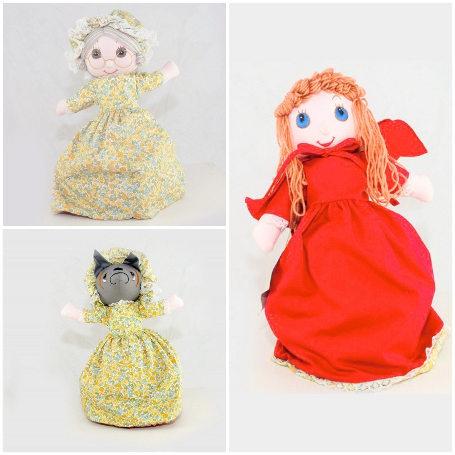 little red riding hood story doll