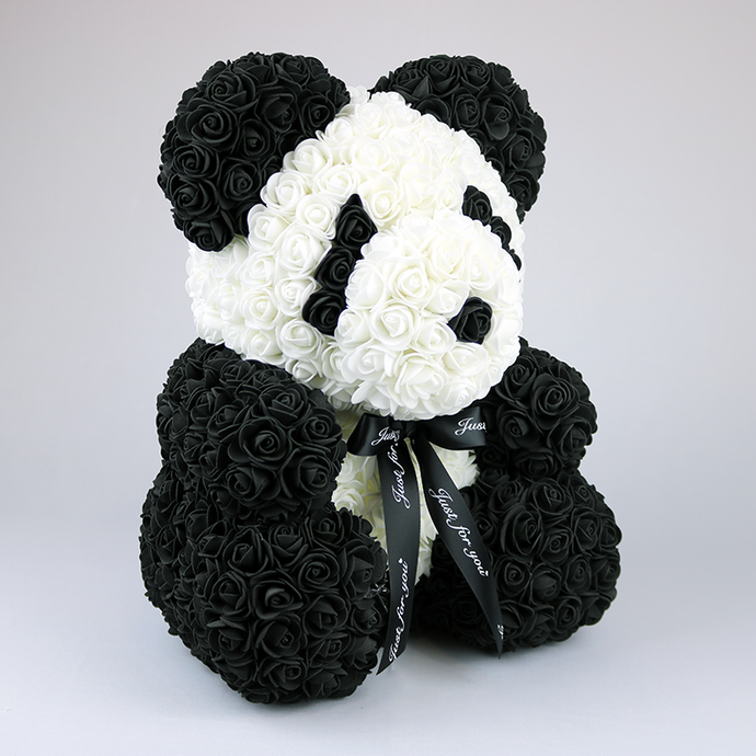 rose panda bear