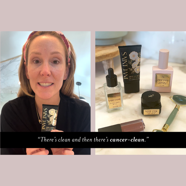 Aidan Morris, Co-Founder of Do Cancer, is passionate about using clean beauty products from SAINT JANE after beating cancer.