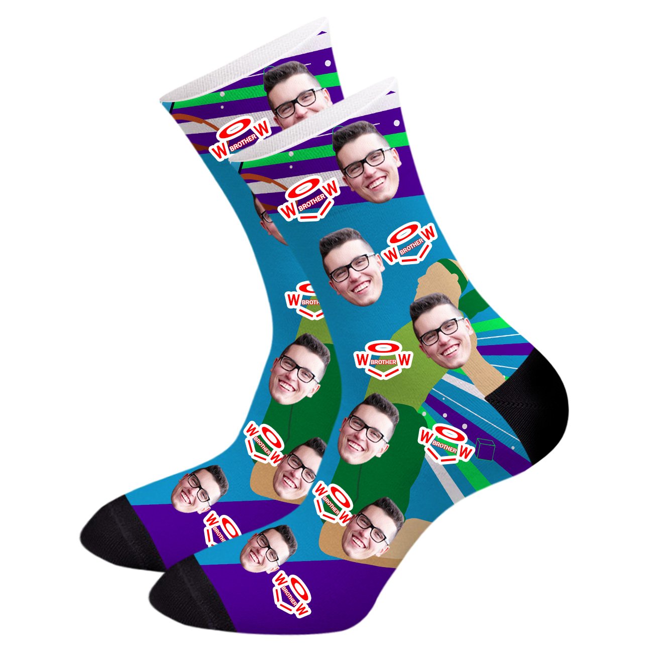 Personalized Brother Socks – Yourphotosocks