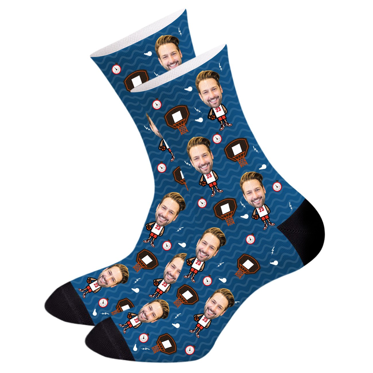 Custom Basketball Lover Socks – Yourphotosocks