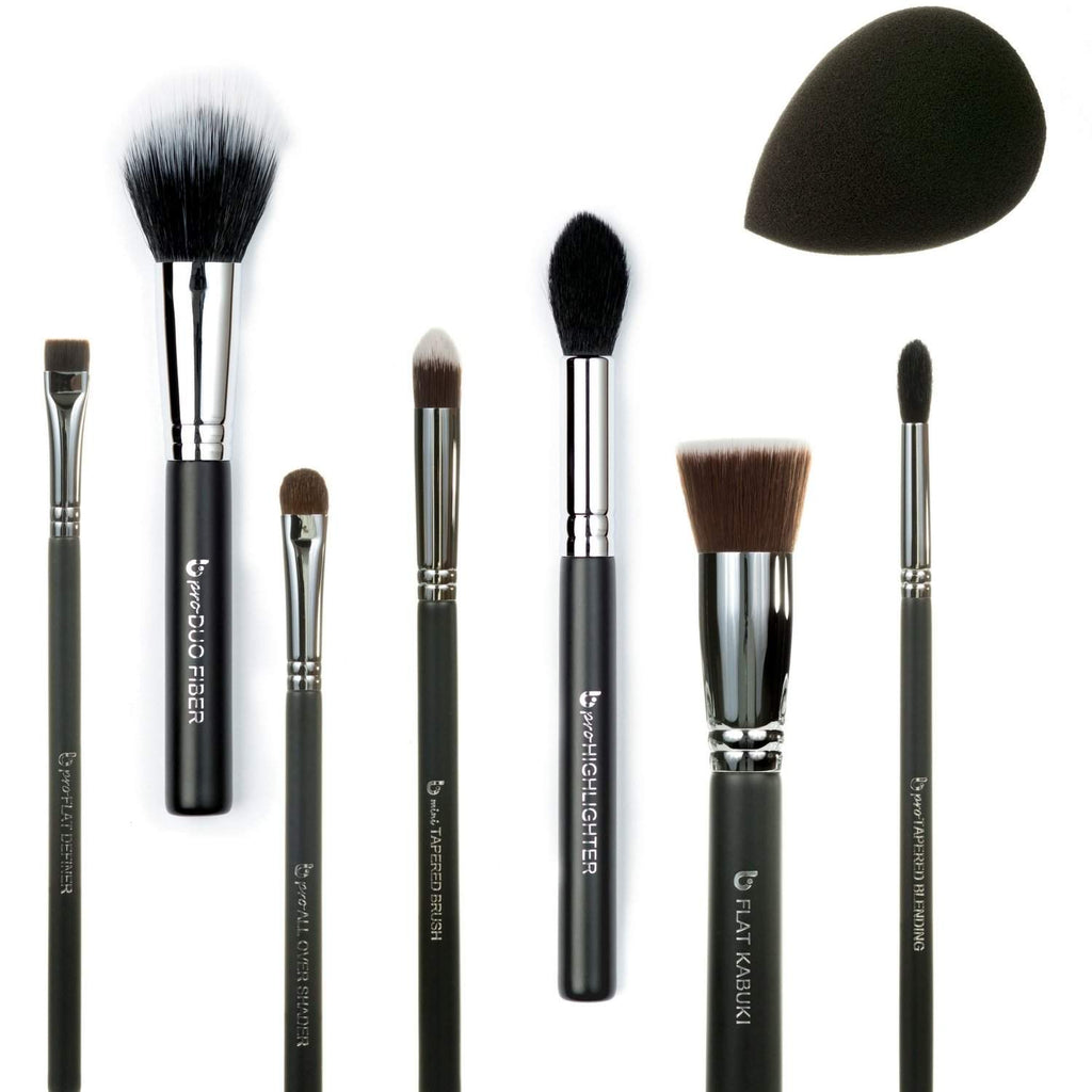 Buy the 8 PC Basic Face Makeup Brush Set by Beauty Junkees