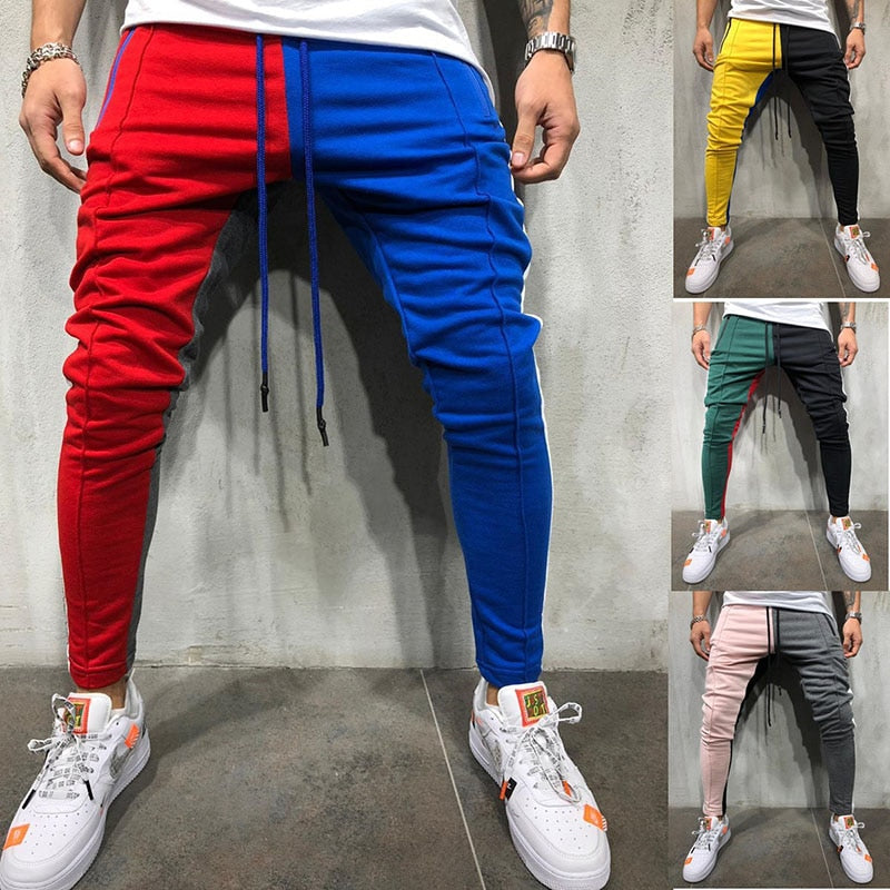 side stripe sweatpants mens