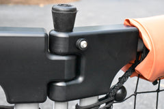 Closeup of Mamba GaGa Ball Pit hinges