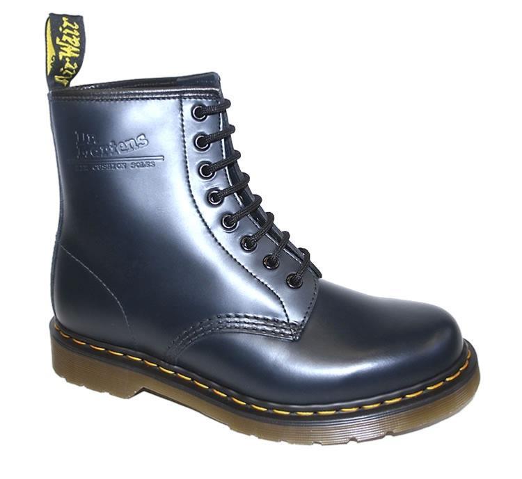 DR MARTENS - NAVY LEATHER BOOT 1460 (8 EYELET)