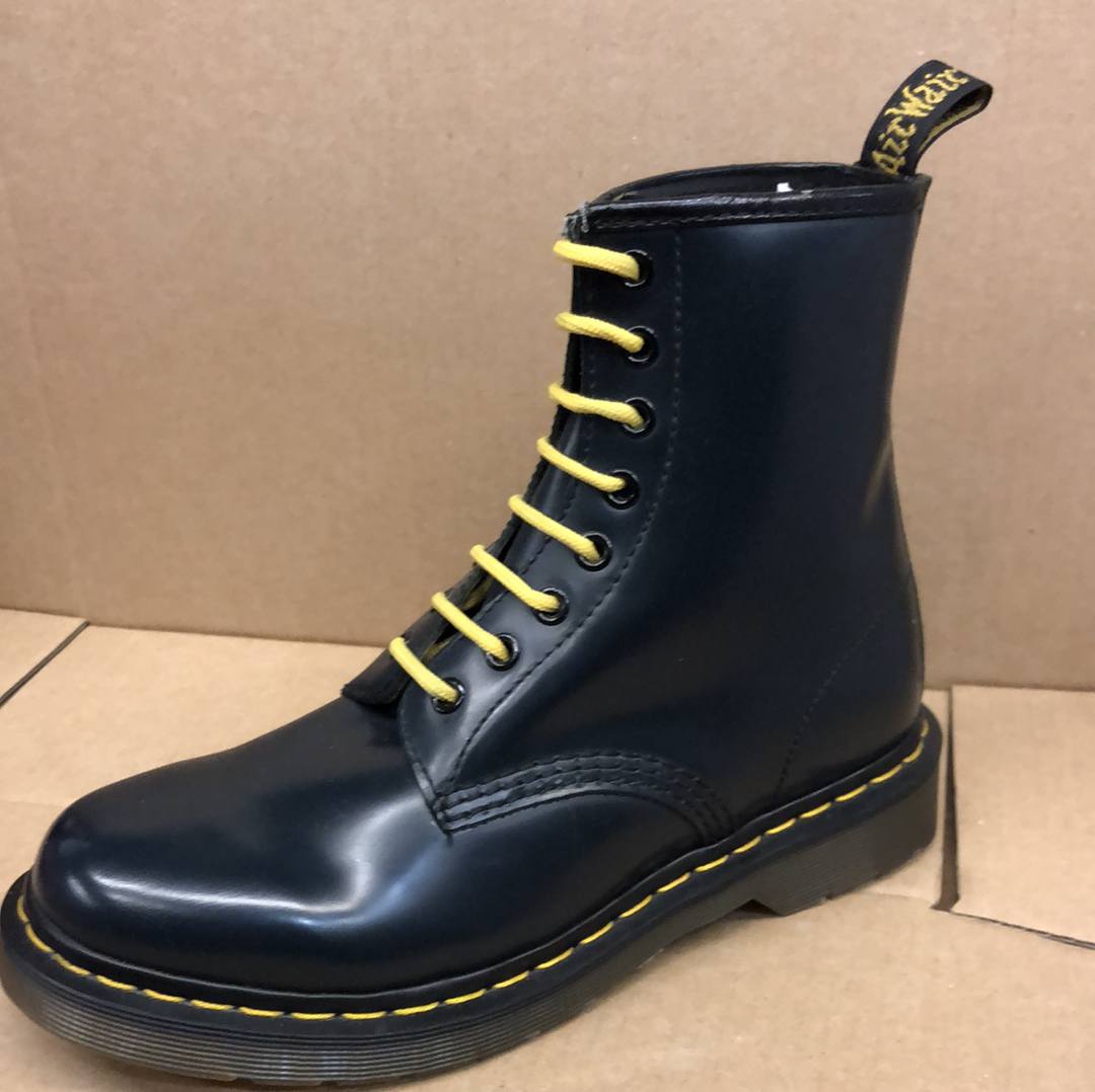 DR MARTENS - NAVY LEATHER BOOT 1460 (8 EYELET)