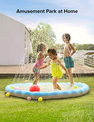 kids sprinkler pool