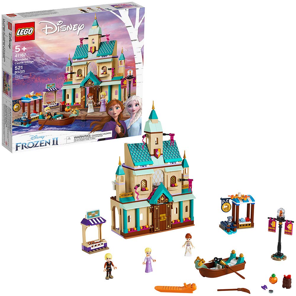 arendelle castle surprise feature playset