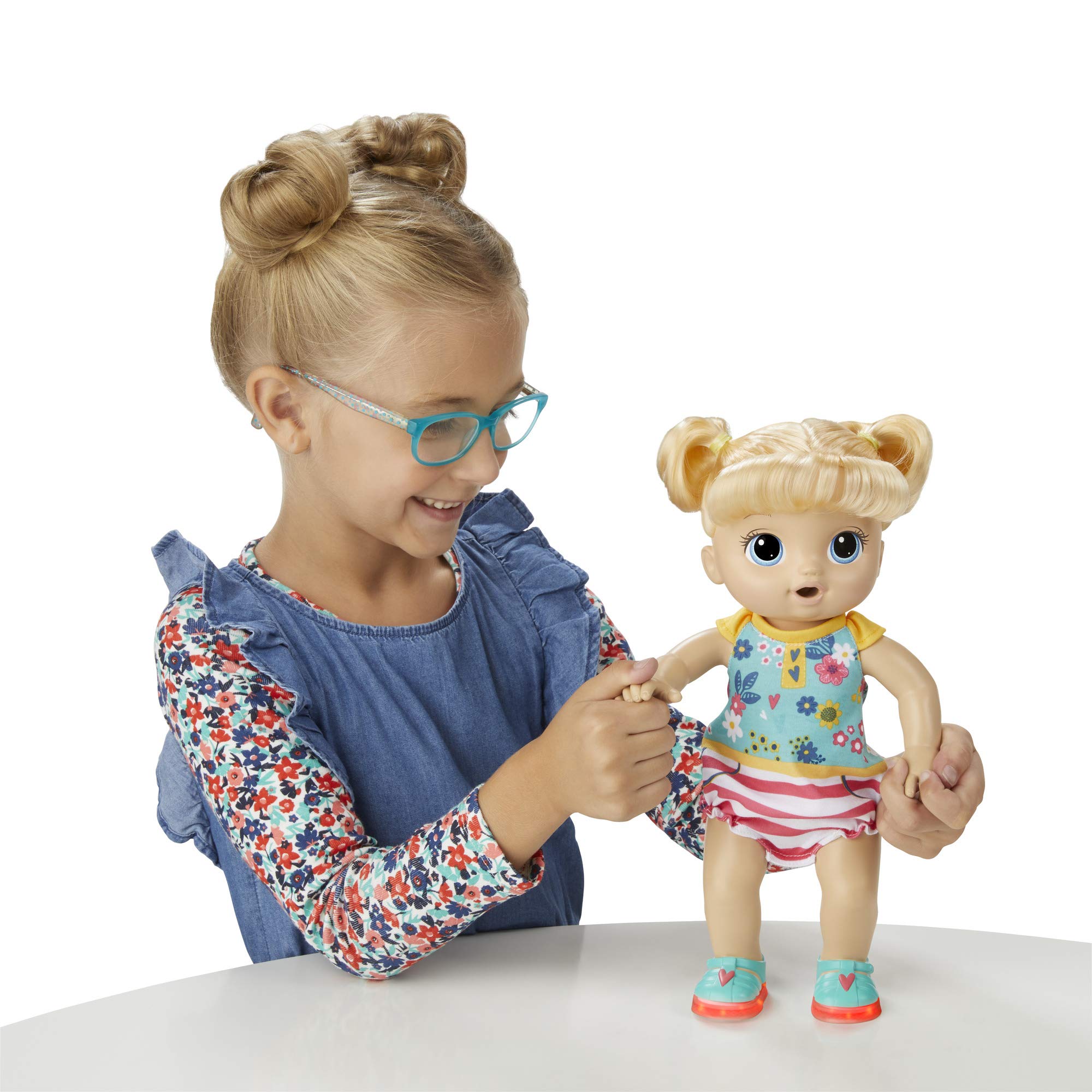 hasbro baby alive plays and giggles baby doll