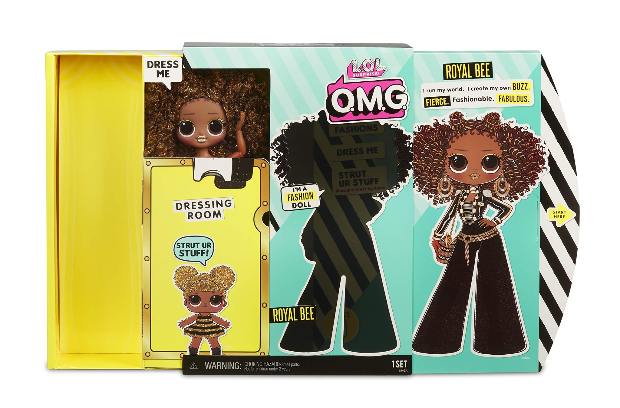 omg dolls royal bee