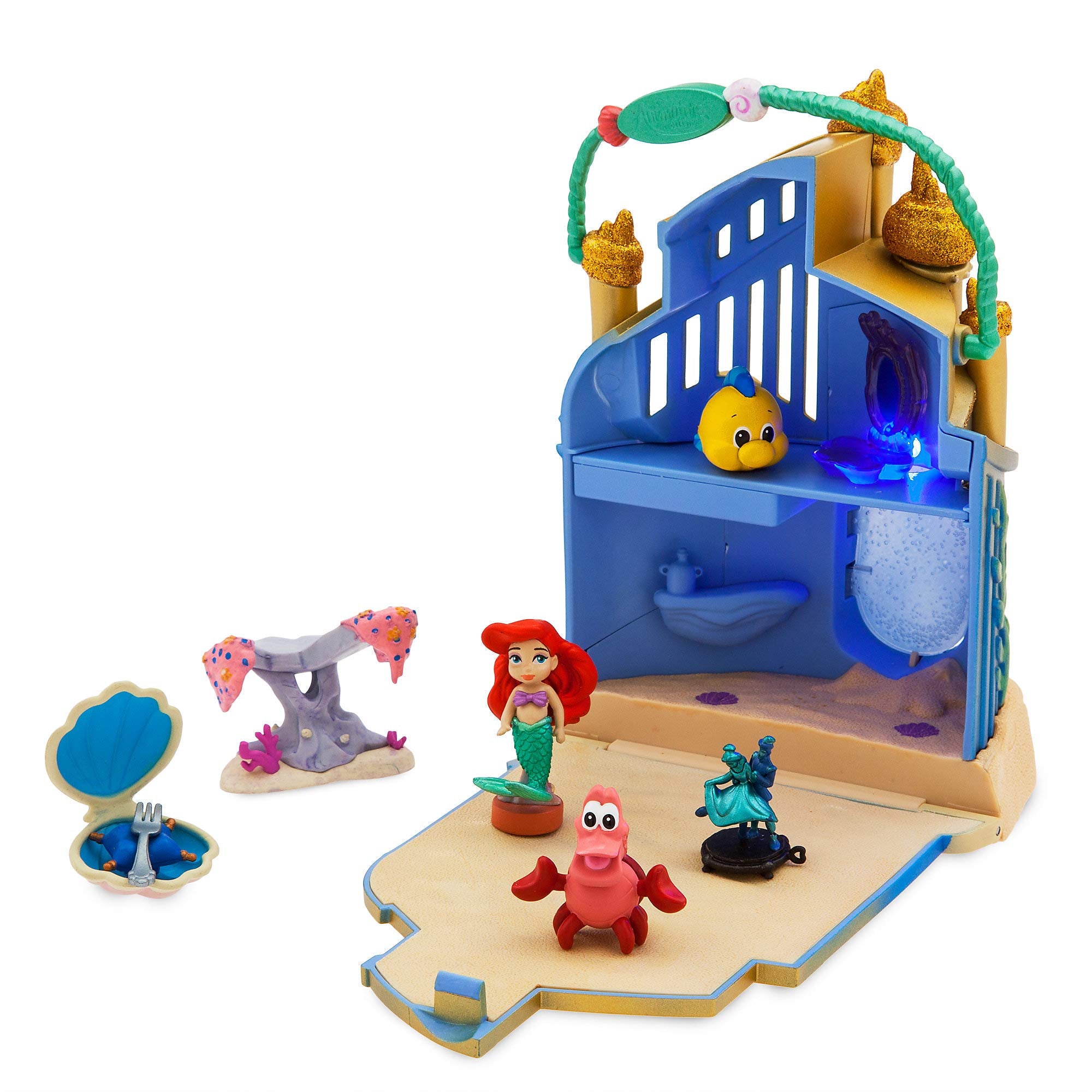 belle surprise feature playset