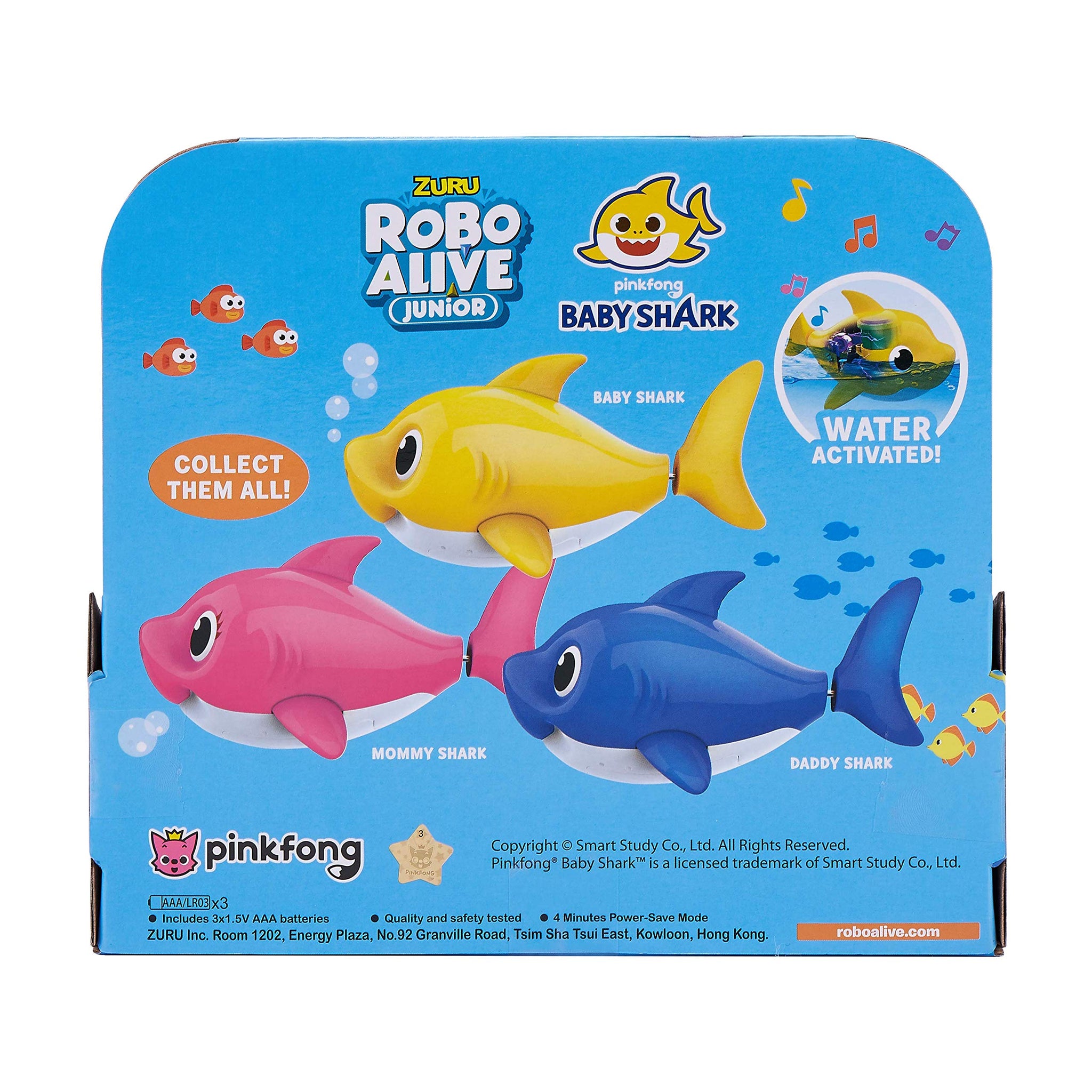 pinkfong baby shark sing and swim bath toy